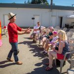 Two puppet shows entertained children and adults alike at the mural unveilings